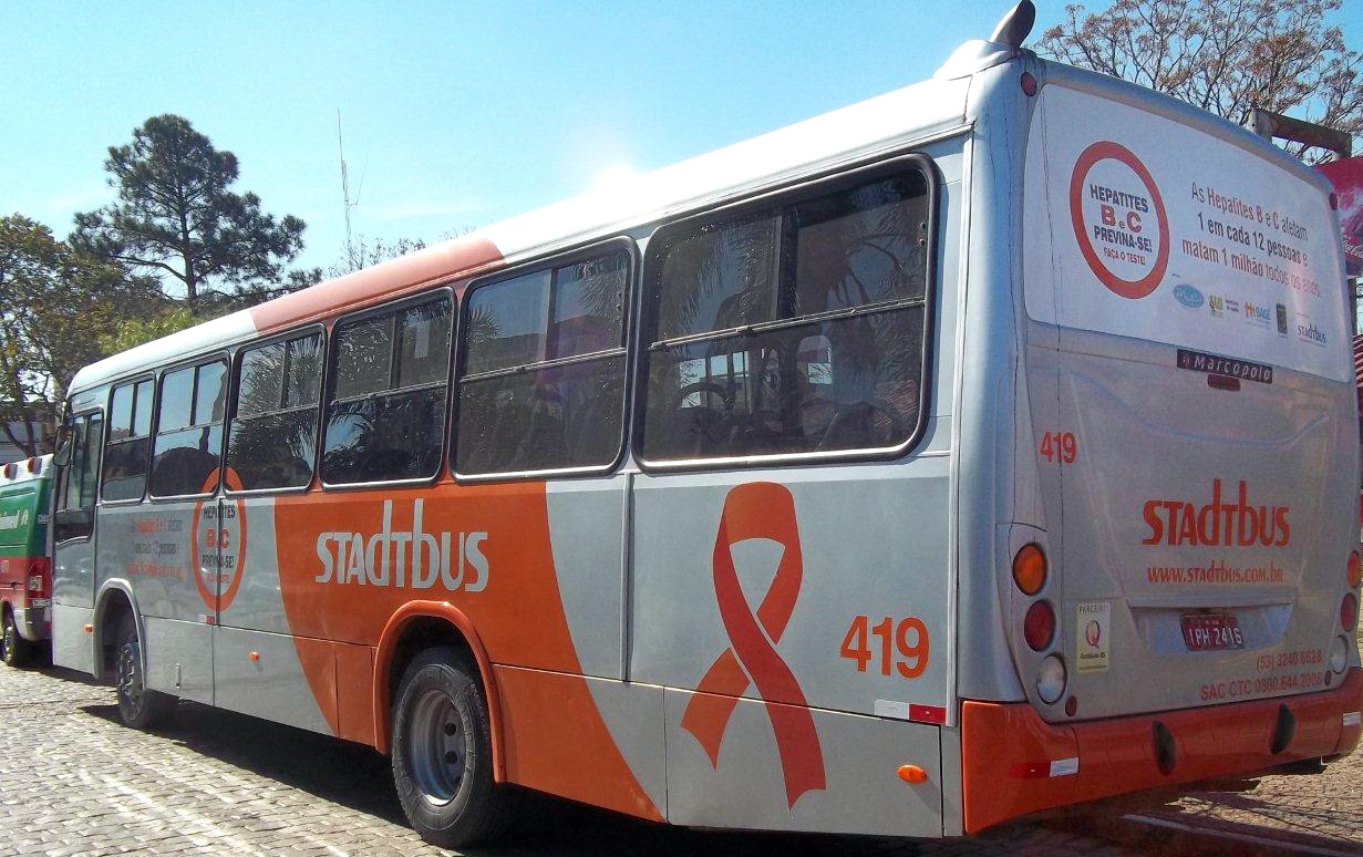 campanha hepatites stadtbus